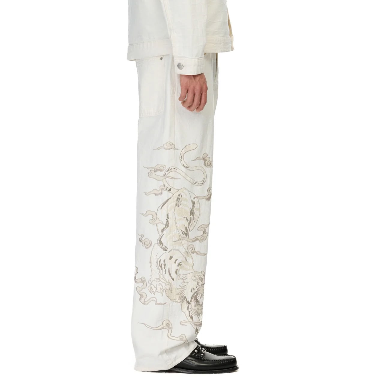 "yakuza" Denim off white