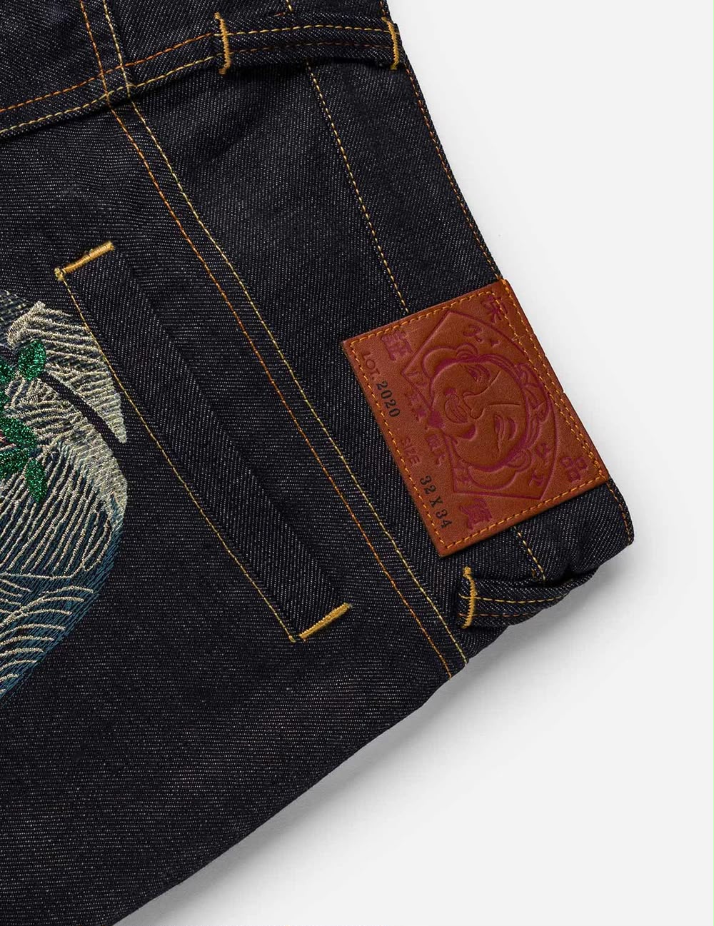 Daicock Print Baggy-Fit Jeans #2000