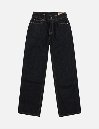 Seagull Print Pockets Regular Fit Jeans #2020