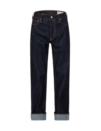 Daicock Yellow Print Baggy-Fit Jeans #2000